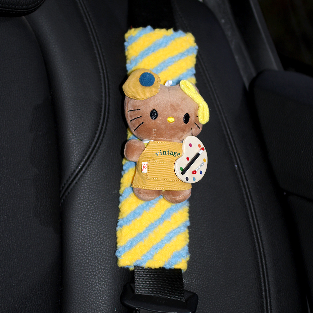 Funda Protectora de Hombro para Cinturón de Seguridad de Auto Decorativo para Automóvil
