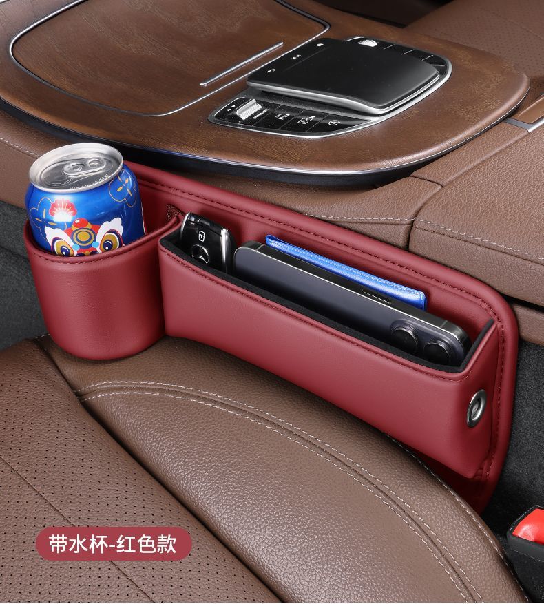 Car Storage Box Car Seat Gap Storage Box Car Storage Bag Seat Gap Box Multifunctional Water Cup Holder