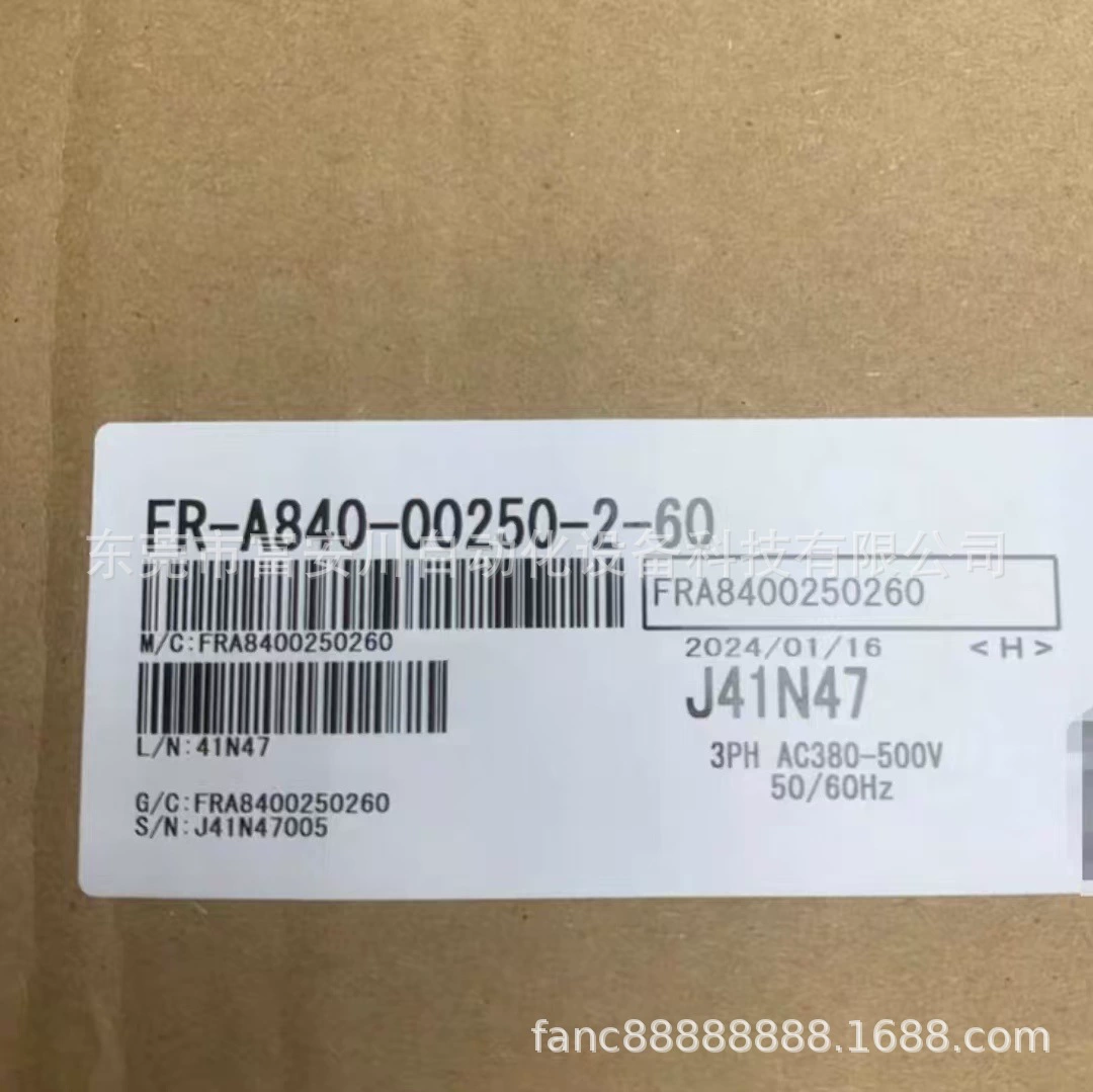 FR-A840-00250-2-60 Mitsubishi/Mitsubishi новый оригинальный инвертор, цена договорная