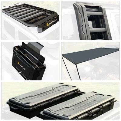 Roof rack | ladder, backpack, tent, canopy - full-configuration-for-equipment-remarks-please-contact-customer-service-no-need-to-drill-holes