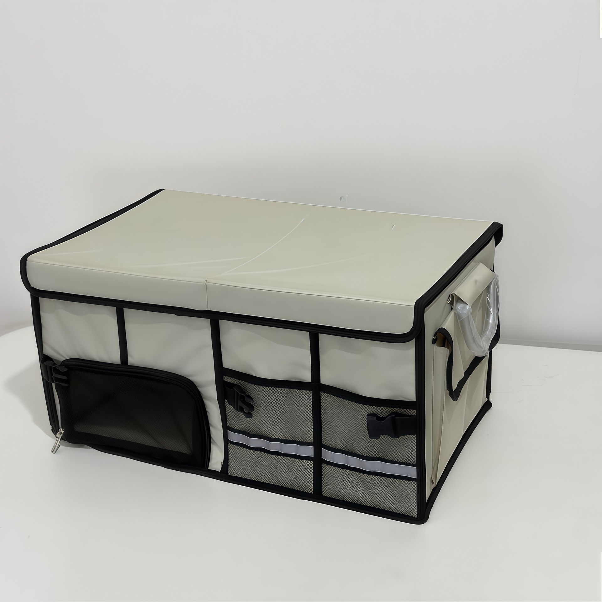 Faltbare Autoaufbewahrungsbox aus dickem Oxford-Gewebe für den Kofferraum (Großhandel)_voghion.com