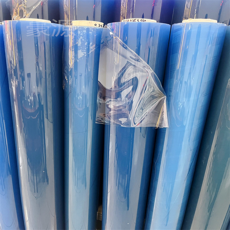 Película transparente de PVC película de PVC súper transparente película de PVC transparente película de vidrio suave decoración de película protectora de suelo