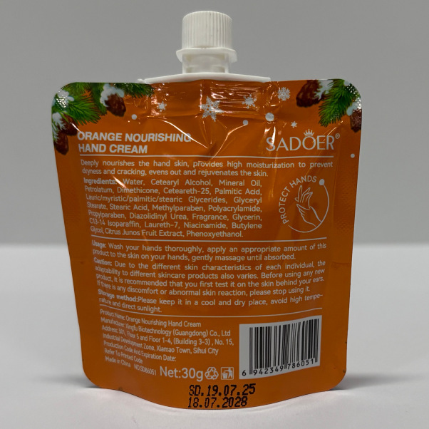 跨境圣诞滋润护手霜30g 秋冬季补水保湿护手霜外贸护肤品批发|undefined