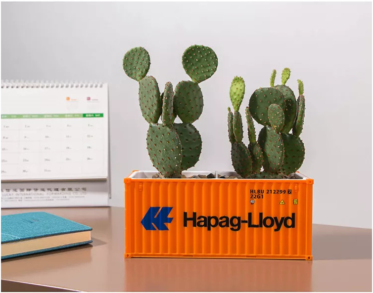 集装箱盆景模型logo订制