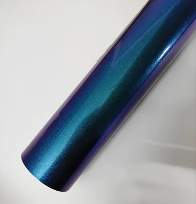 Automotive Film color change purple charm blue - 30cm100cm-super-bright-diamond-purple-charm-blue