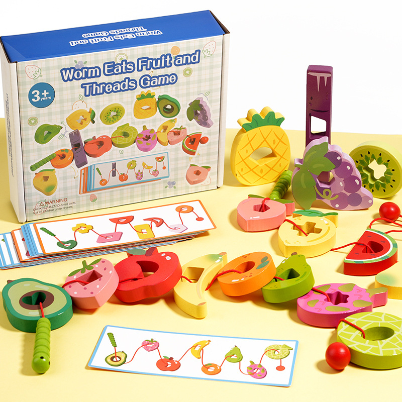 Fruit Skewers Greedy Bug Game Kidsren's Educational Teaching Aids Desktop Interactive Logical Thinking Game Educational Toys