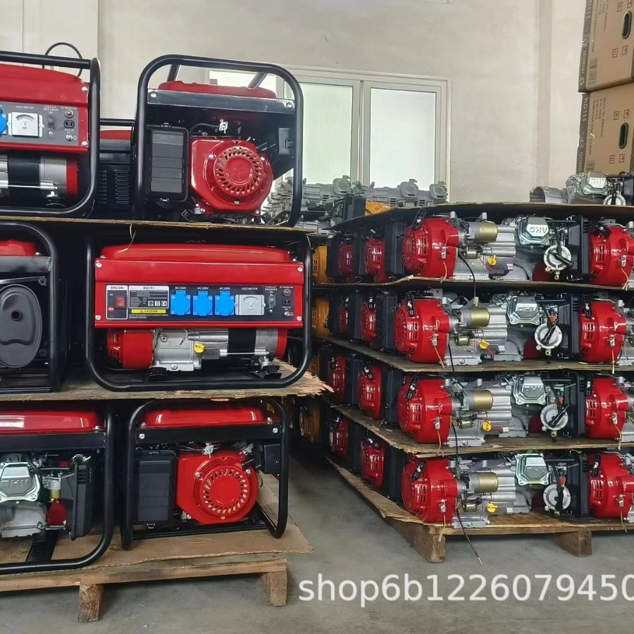 外贸批发154汽油发电机1.2kw 220/110V家用便携工程农田园林灌溉