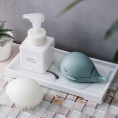 New Cute Little Whale Laundry Brush Household Creative Cleaning Shoe Brush, Non-Damaging to Clothes, No Shedding, Soft Bristles