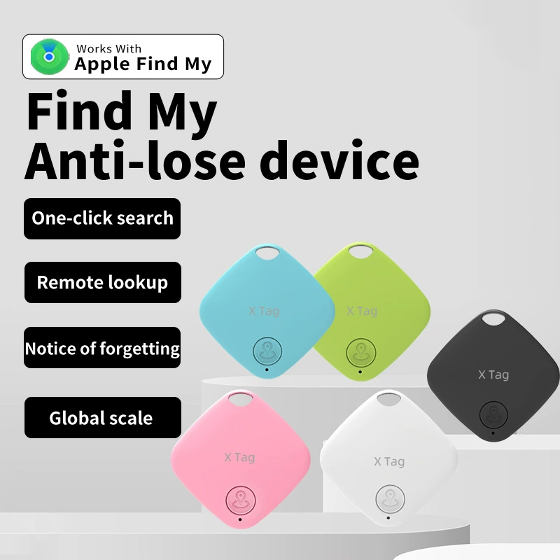 Глобальный локатор в форме ромба, интеллектуальное позиционирование, двусторонняя сигнализация против потери, напоминание о выходе, устройство для предотвращения потери питомца