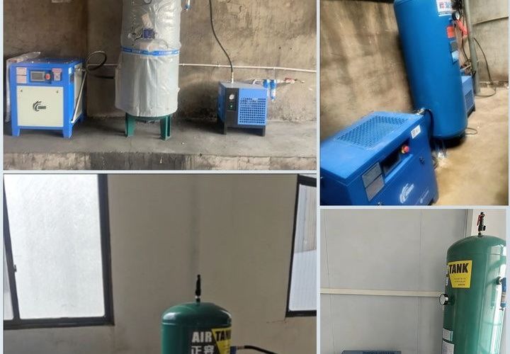 Permanent magnet variable frequency screw air compressor, industrial-grade laser cutting low-noise air compressor, available for purchase in bulk