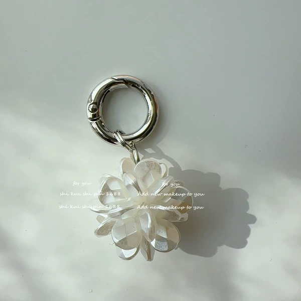 Snowflake ball single ball round ring buckle
