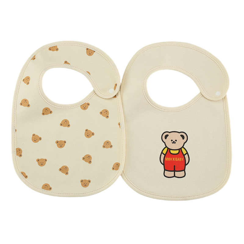 Babero Impermeable Anti-Reflujo para Bebé 100% Algodón y TPU Impermeable image 10