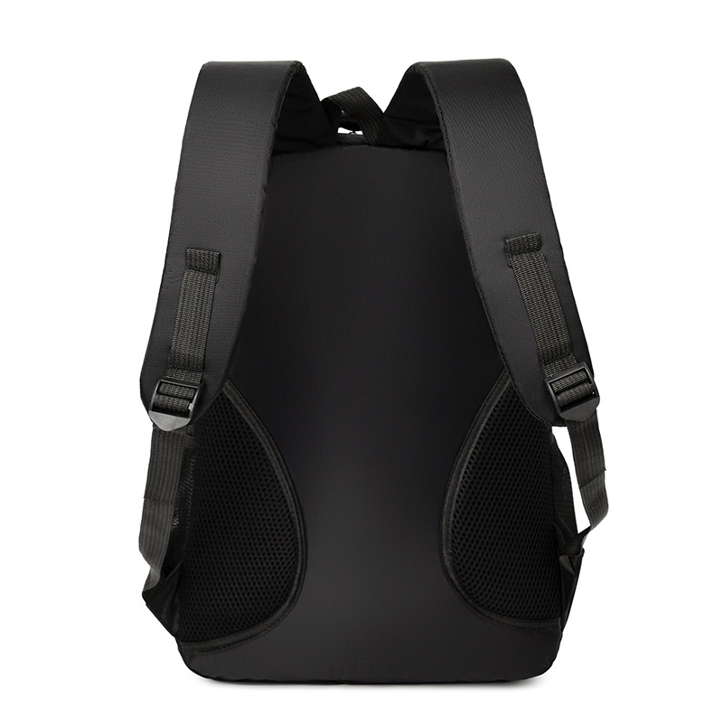 Bolso de computadora de negocios simple casual para hombres, mochila de viaje al aire libre de gran capacidad, mochila de moda para estudiantes de secundaria