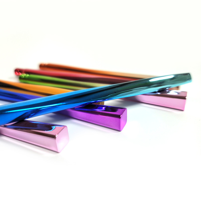 高端化妆刷表面幻彩镀膜加工处理工艺 塑料真空uv电镀厂家