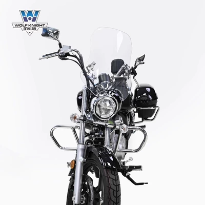 Motorcycle front windshield: for Haojue GZS150 windshield