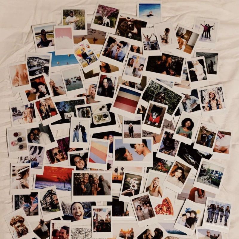 Фотобумага с белым краем камеры