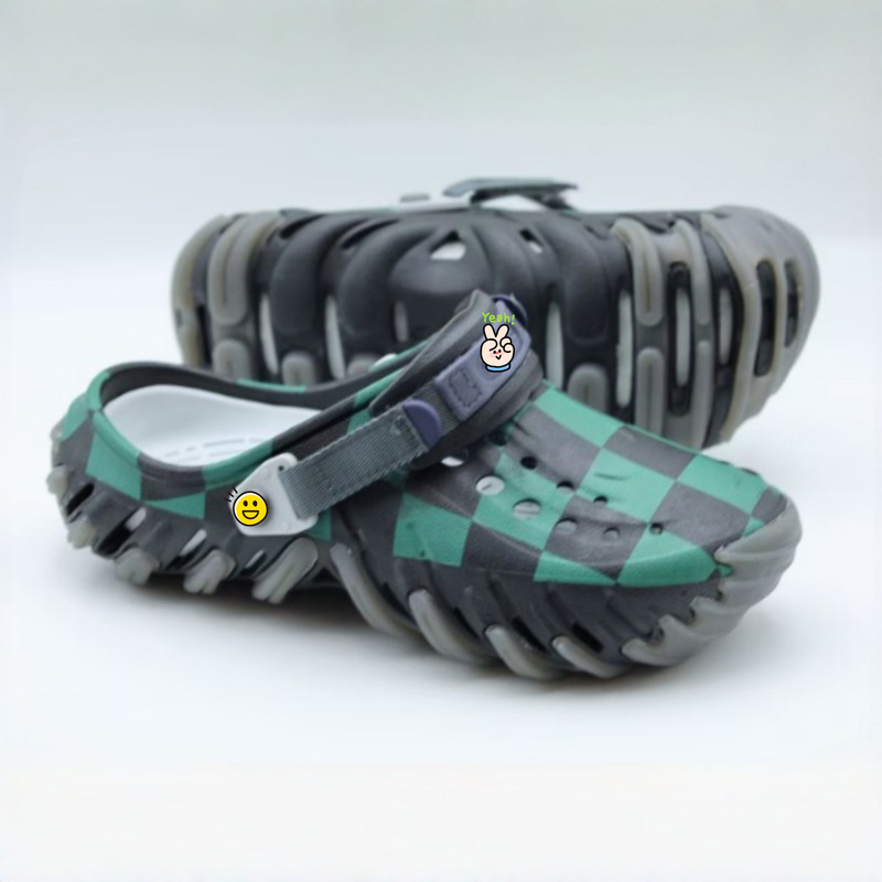 New Style Corrugated Tank-Style Demon Slayer Transfer-Printed Men's Outdoor Printed Non-Slip Breathable Beach Slippers, Available for Wholesale and Dropshipping New Style Corrugated Tank-Style Demon Slayer Transfer-Printed Men's Outdoor Printed Non-Slip Breathable Beach Slippers, Available for Wholesale and Dropshipping