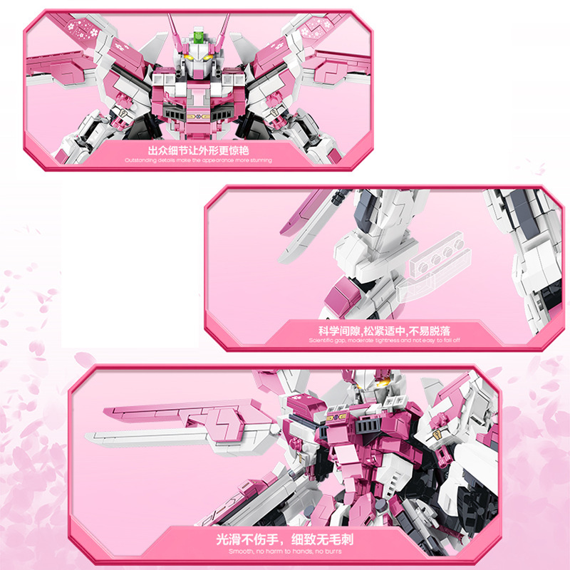 Compatible con LEGO guochuang mecha modelo de alta dificultad montaje bloques de construcción de juguete para niños robot regalo de cumpleaños al por mayor