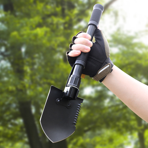 Multifunctional engineer shovel folding shovel portable shovel manganese steel outdoor vehicle tool hoe fishing ordnance shovel
