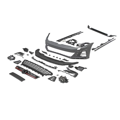 Bumper Grille, High 7R Modified Rear: Big Surrounded
