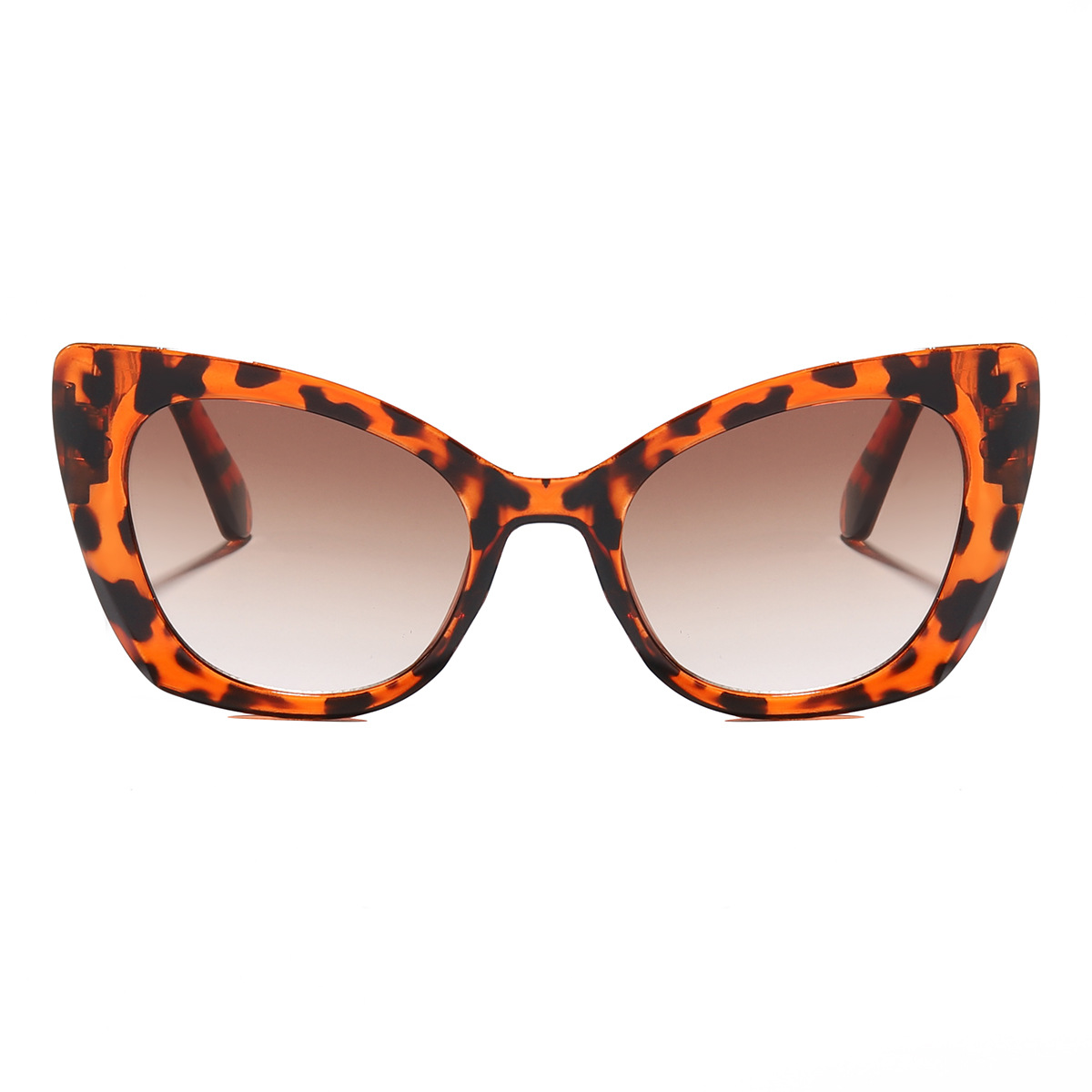 2022 Nuevo Marco grande gafas de sol de las mujeres de moda europea y americana personalizada CAT EYE gafas de sol ins estilo transfronterizo nuevas ventas directas de la fábrica