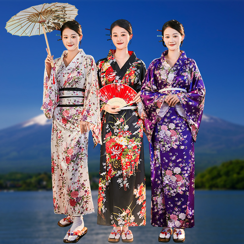 Truyền thống Nhật Bản nữ trang trọng Yukata anime cosplay chụp ảnh ảnh phù hợp với kimono trang phục biểu diễn sân khấu