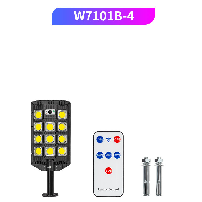 Cabeza plana borde 4 Copa óptica COB lámpara de calle retráctil tipo W7101B-4