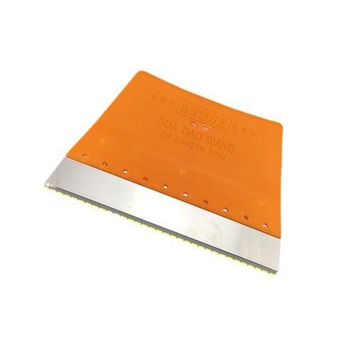 Manufacturer plastic blue scraper double-layer plastic blue scraper stainless steel putty scraper Jinya scraper king plastic handle