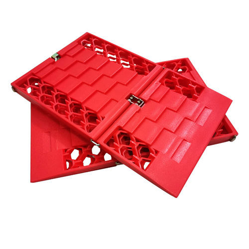 Car escape board, crawler track, mud, snow and sand vehicle traction self-rescuer, off-road vehicle sandproof mat, self-driving travel equipment