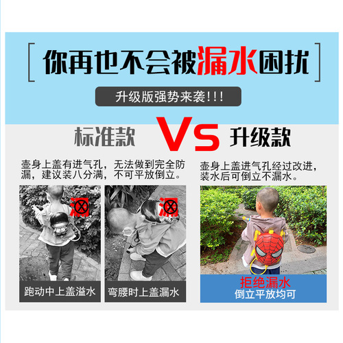 Children's Backpack Water Spray Gun Toy Pull-out Beach Splashing Festival Outdoor Remote Summer Wholesale Stall