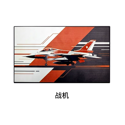 Uv Printed Car Dashboard Decorative Anti-slip mat - fighter