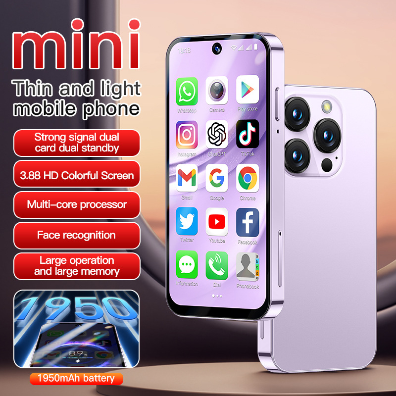 Foreign Trade Cross-Border Soyes Xs19Pro Mini Pocket 4g Smartphone Quad-Core Android Google Store Backup