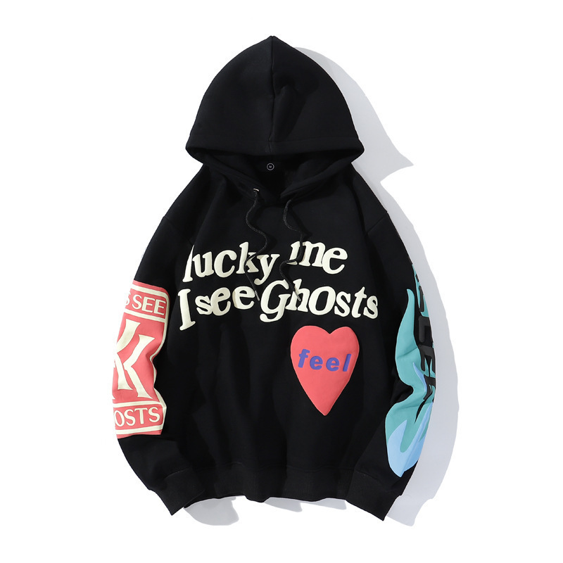 Kanye West Kanye Album Kids See Ghosts Freeee Hoodie Printed Sweatshirt Hoodie