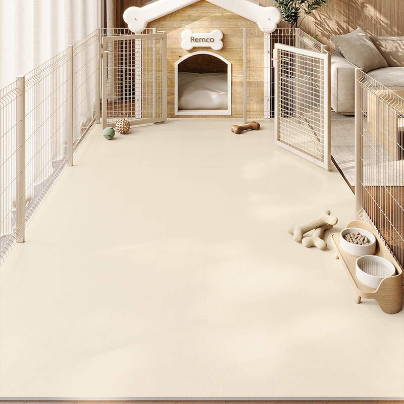 Simple Solid Color Pet Pvc Wipe-Clean Fence Mat, Waterproof and Urine-Resistant, Easy-Care Carpet for Cats and Dogs, Living Room Mat Simple Solid Color Pet Pvc Wipe-Clean Fence Mat, Waterproof and Urine-Resistant, Easy-Care Carpet for Cats and Dogs, Living Room Mat