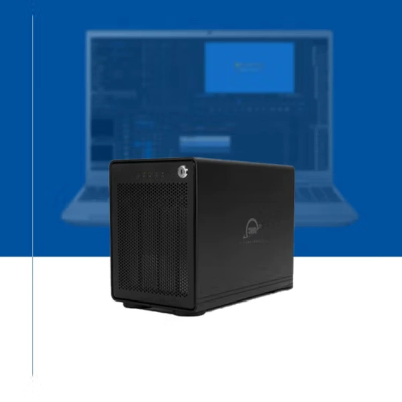OWC ThunderBay 4 Thunderbolt 3, массив для хранения на 4 диска, поддержка 2.5/3.5" дисков