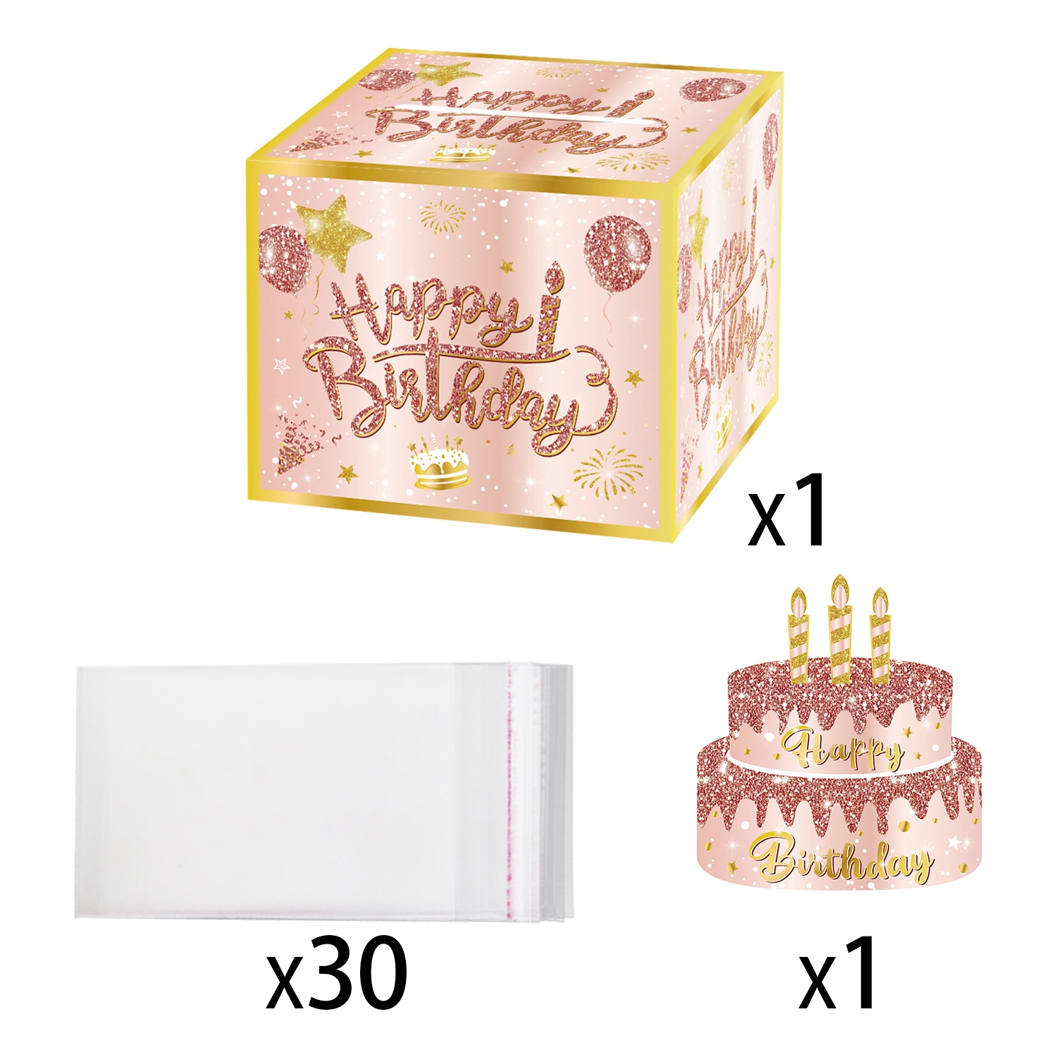 Nuevo Producto: Caja de Sorpresa para Fiestas de Cumpleaños, Caja de Regalos con Dinero, Decoración para Fiestas de Cumpleaños, Cartón para Extraer Dinero en Fiestas de Cumpleaños