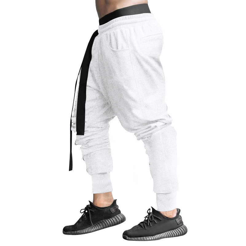 2024 New Versatile Breathable for Men's Leisure Outdoor Sports Loose Haren Pants_mkmklike.com