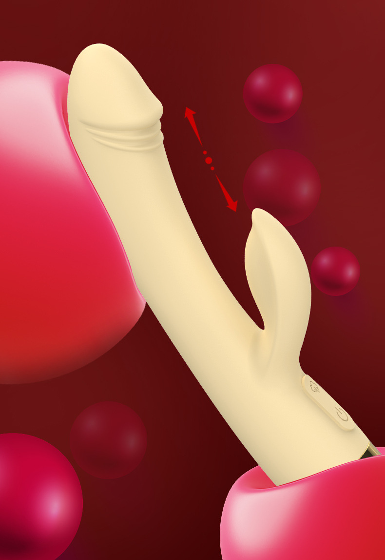 Ollie Dual-Head Telescopic Vibrator with 12 Vibration Modes and Heating — detail image 13