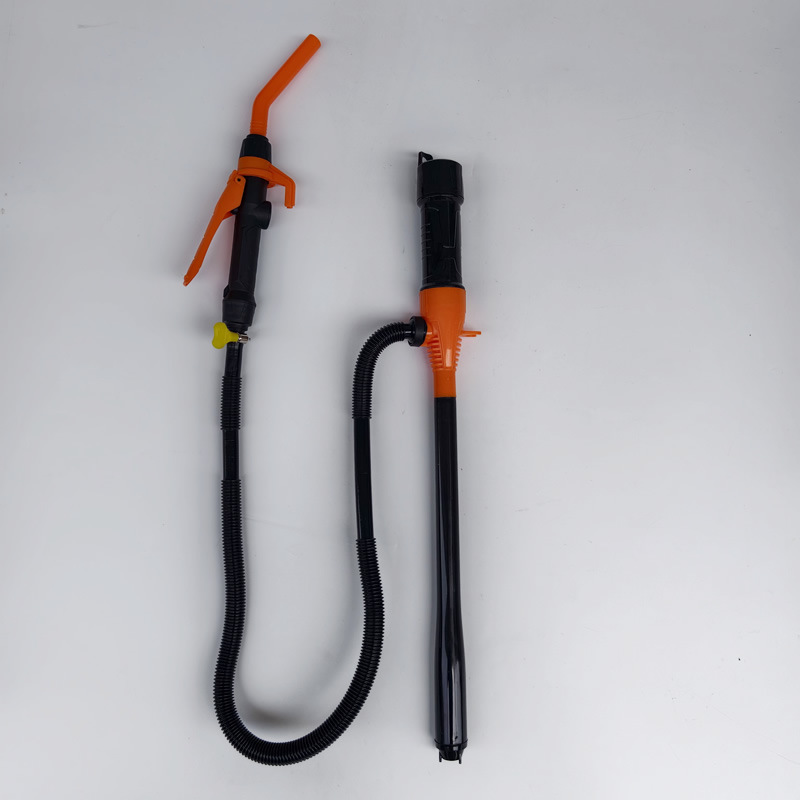 Electric oil pump, portable emergency oil extractor for vehicles, detachable battery-powered water pump, used for transferring gasoline and diesel, with suction hose