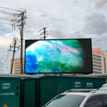 Outdoor double-sided advertising screen P6.67 outdoor full-color LED display manufacturer, high-definition high refresh rate screen, IP68