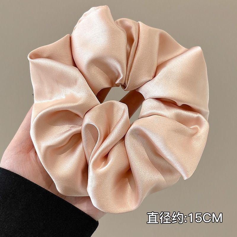 Anillo de cabello de intestino grande coreano para mujeres de alto nivel toallas cuadradas cuerdas de cabello de alta elasticidad y elásticas duraderas flojas flojas