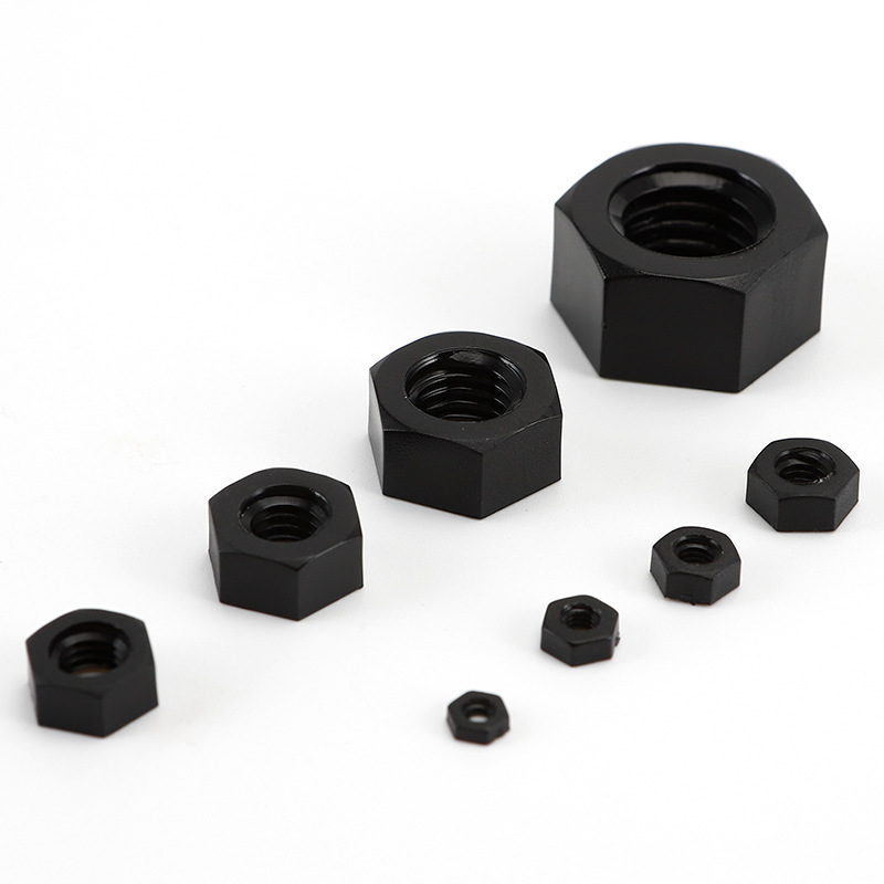 六角ナットM10-M12 ナイロンナット接続部品 射出成形プラスチックナット絶縁 500個入り|undefined