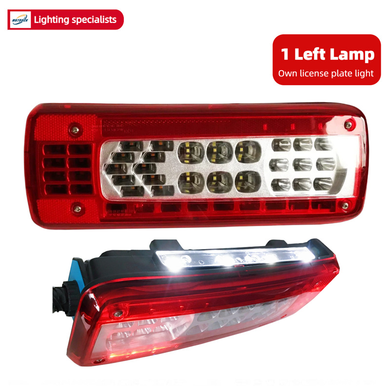 FM410 FM420 FM460 Volvo Truck - Asamblea de luces traseras cortas LED retrovisor cubierta de luces traseras Ocar
