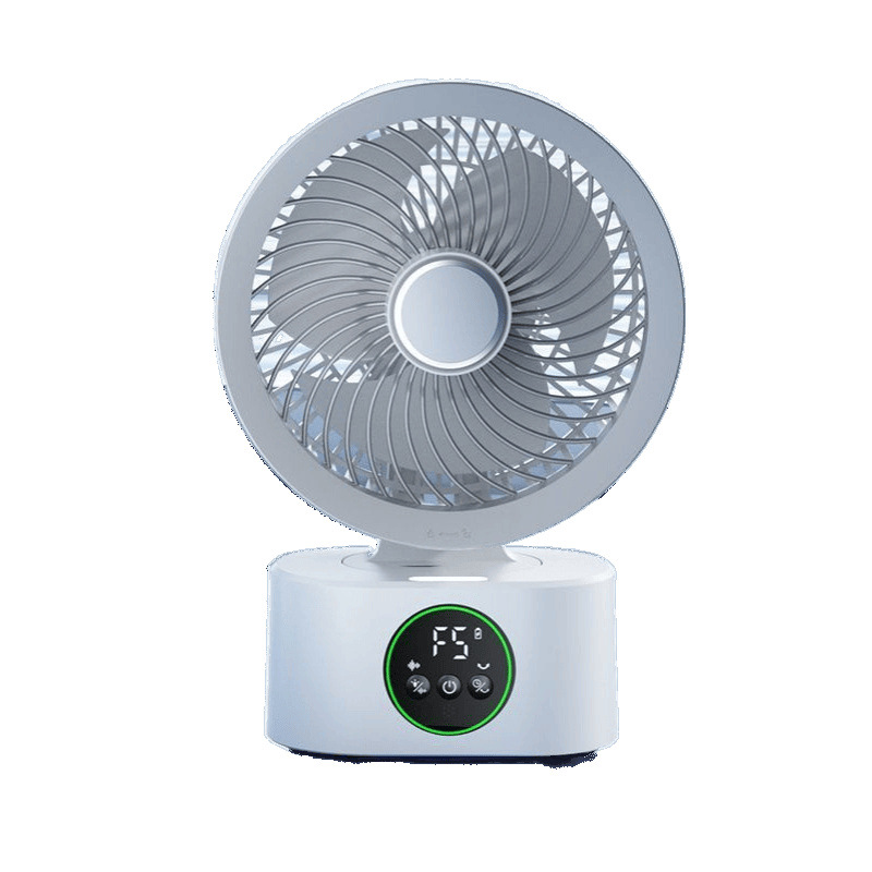 Circulación de aire viento hogar AI escritorio inteligente dormitorio oficina carga inalámbrica pequeña ventilador fábrica una pieza al por mayor