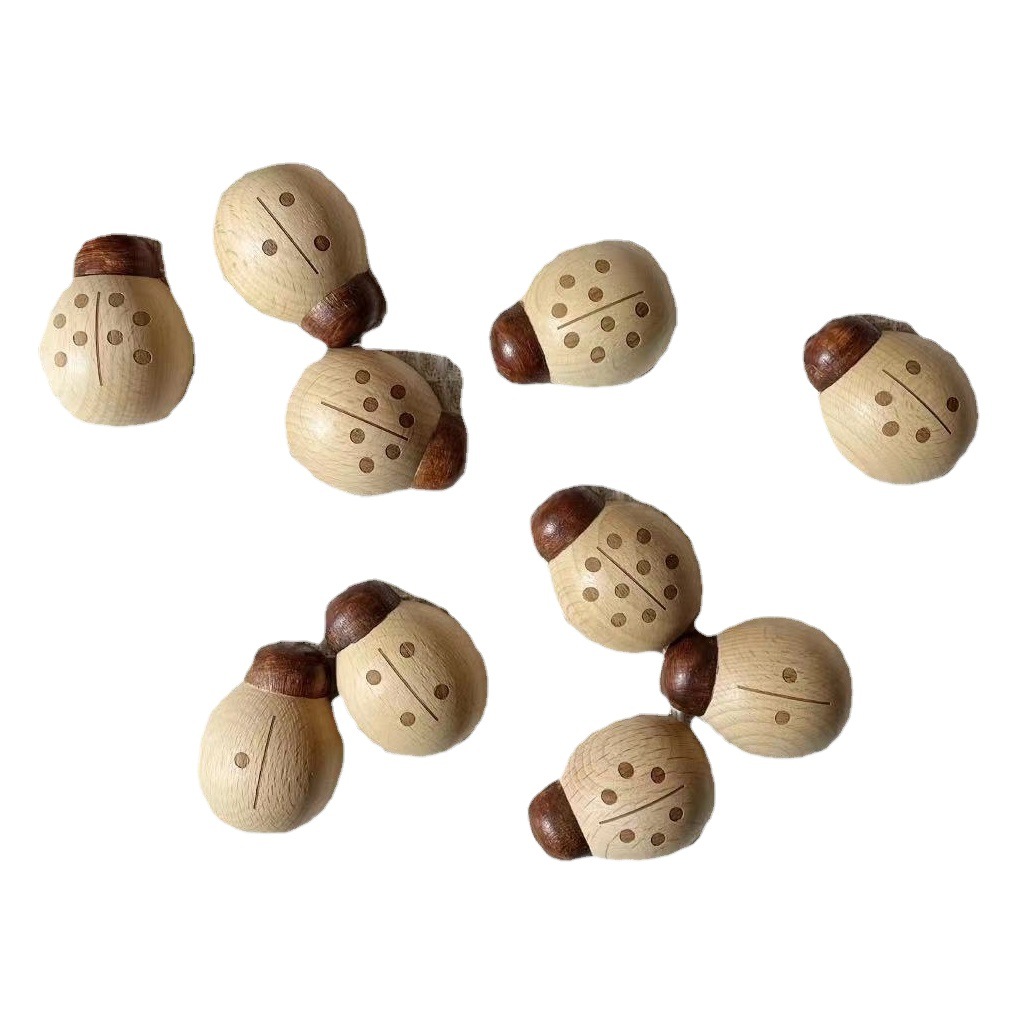 ケヤキのテントウムシとデジタル教具玩具計数部品開放性教具材料