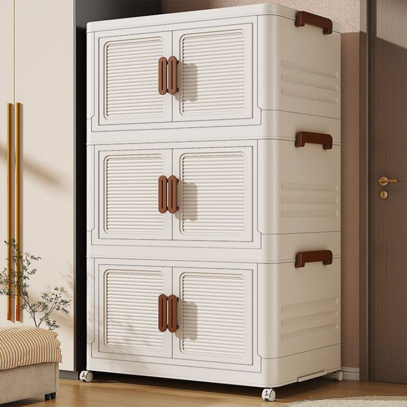 Gabinete de comedor, gabinete de té, gabinete de cocina, sala de estar, armario de almacenamiento, caja de almacenamiento de bocadillos domésticos simples