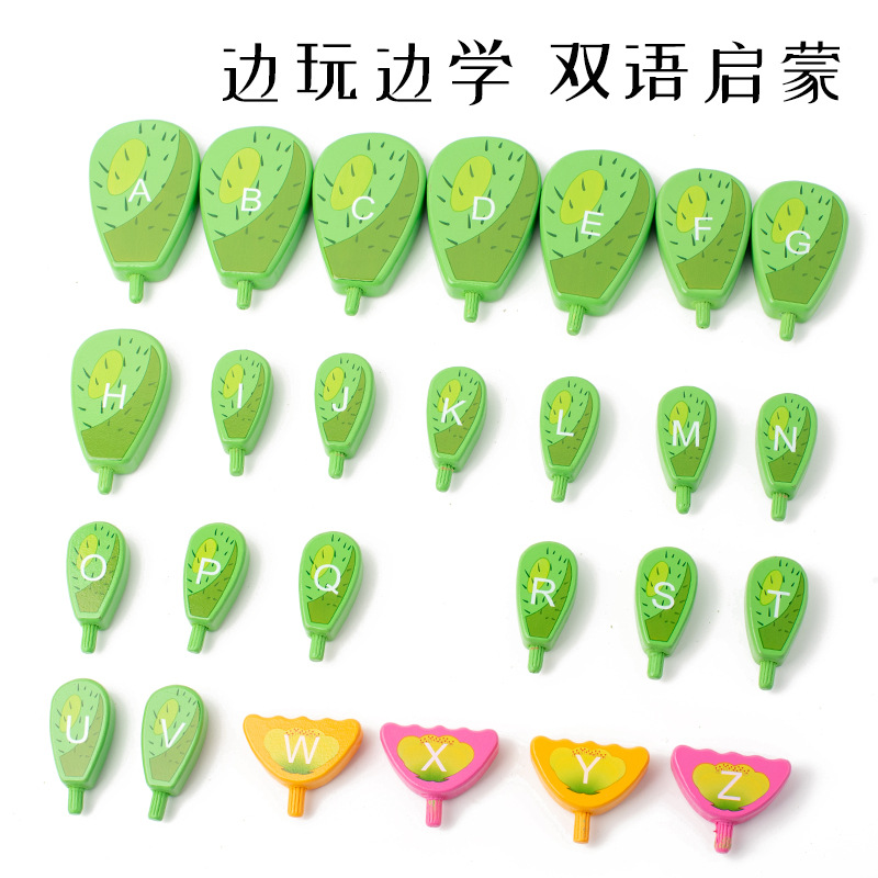 Cactus de madera, bolas de cactus, bloques de construcción, educación temprana Montessori, entrenamiento de pensamiento educativo, juguetes para niños