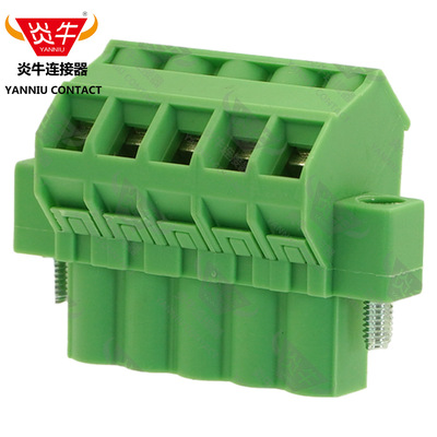 5.08mm炎牛斜面插拔式PCB接线端子KF2EDGKLM/2ESDAM/SMSTB2,5 STF