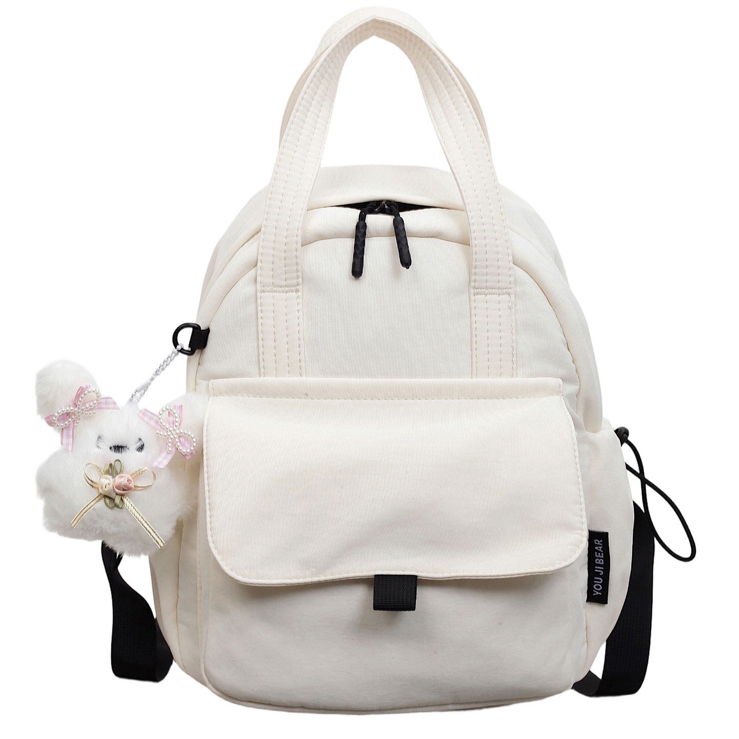 Mochila diaria nueva moda casual versátil marea de hombro femenino viaje ligero estudiantes de clase 2026