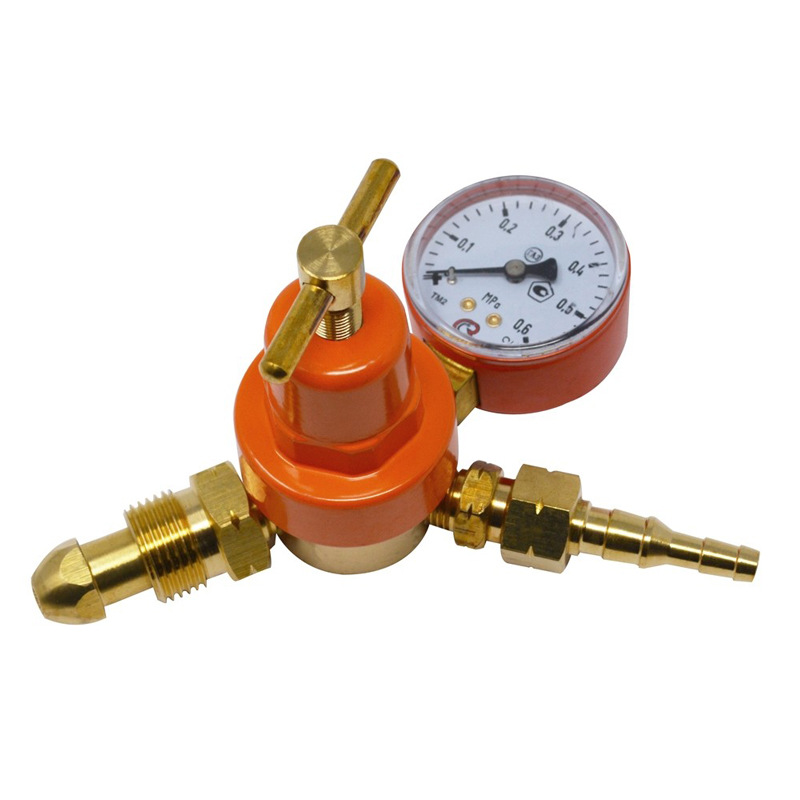 RUSSIC氧气压力表 LGP减压表 二氧化碳气压表 丙烷减压器俄罗斯款